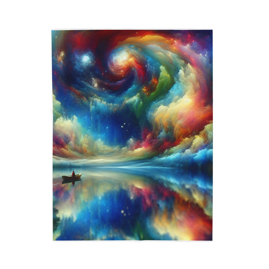 Celestial Odyssey - Plush Blanket