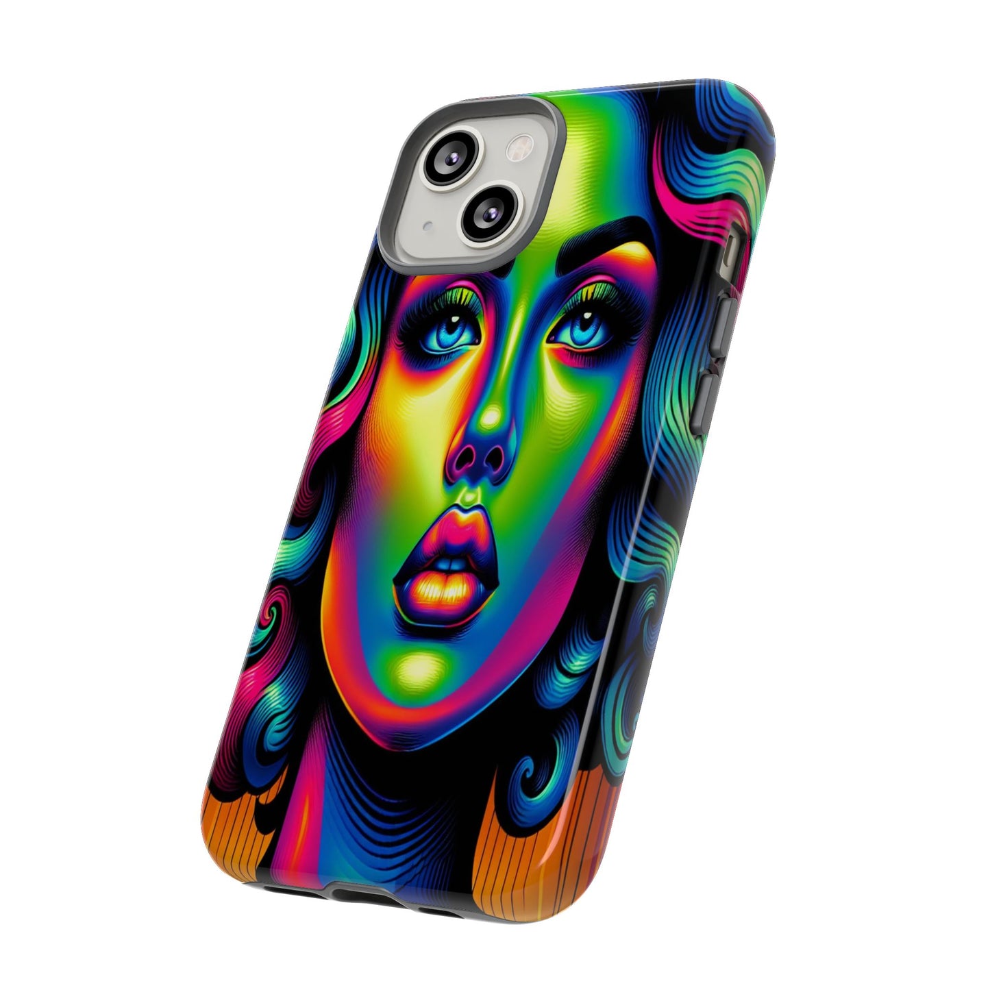 Custom Protective Spectrum Radiance Iphone Case Compatible With Iphone 16 15 14 - Phone Cover