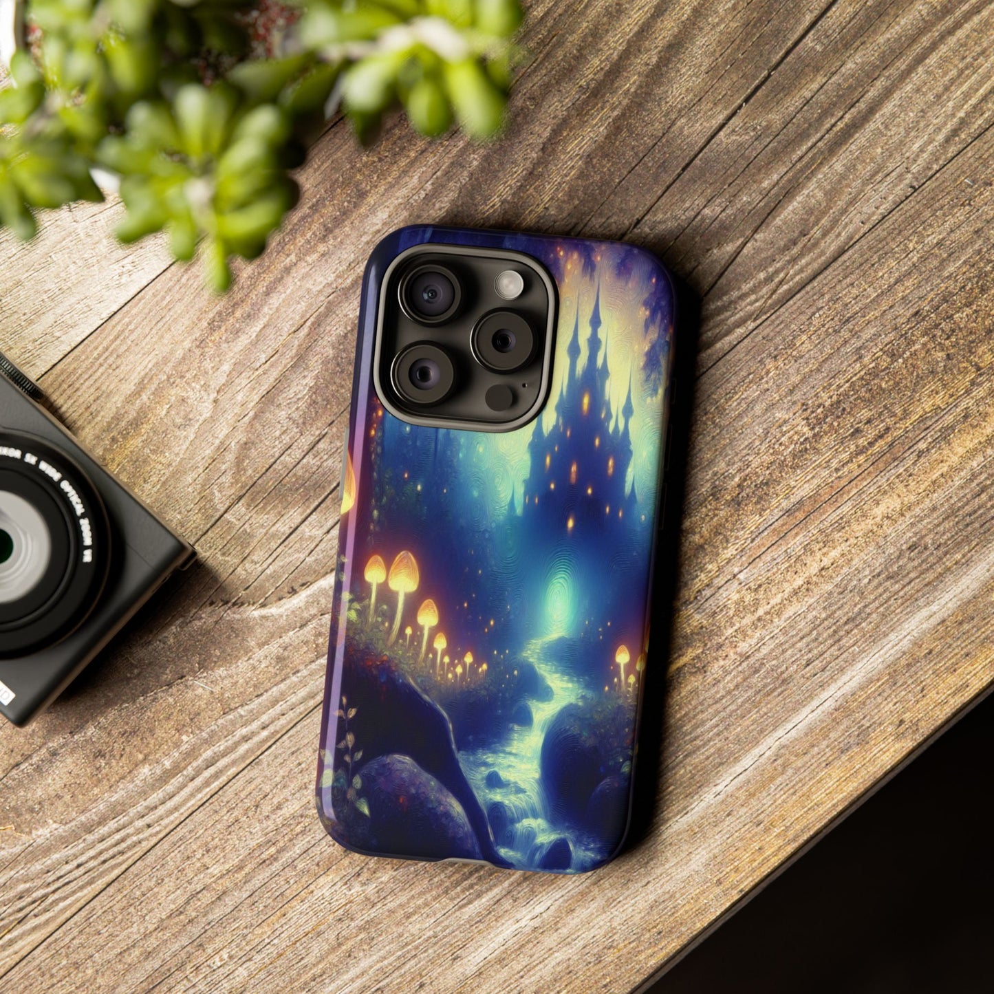 The Luminous Forest Path - Phone Case