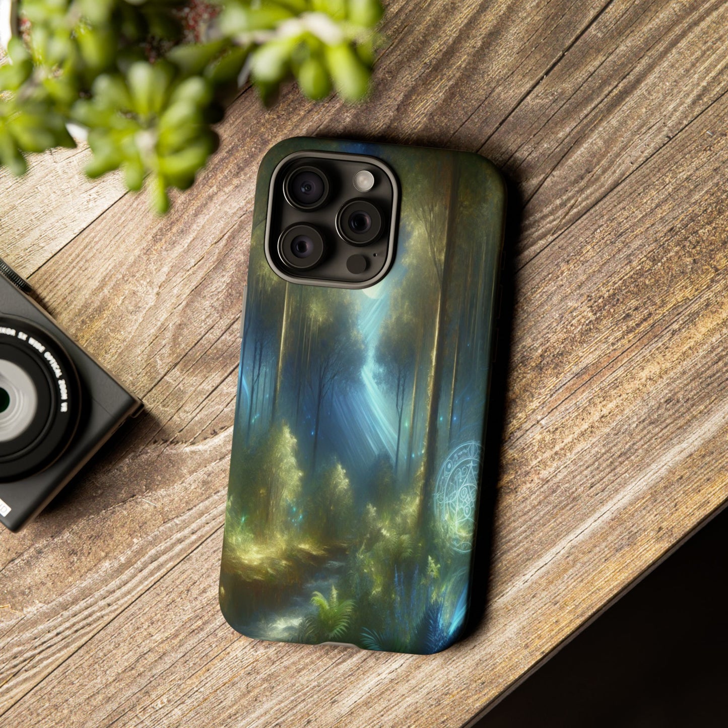Mystical Forest Light - Phone Case