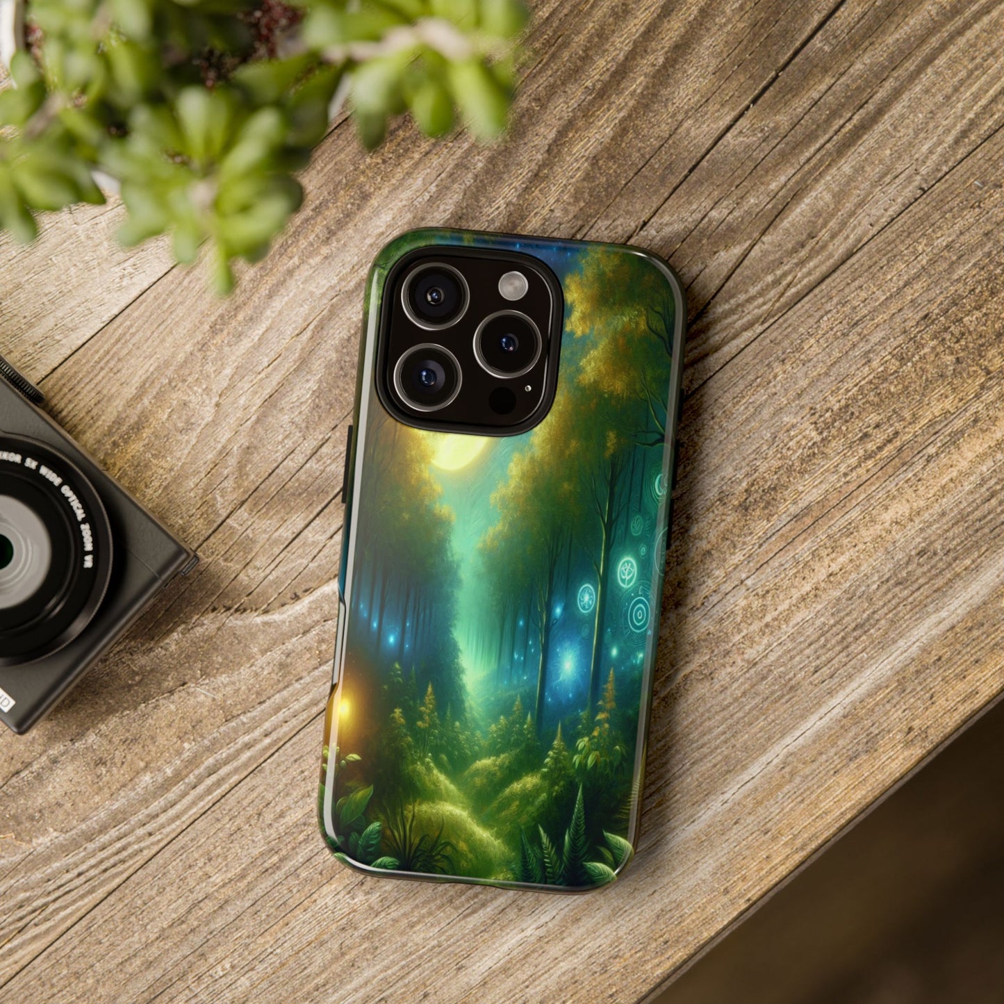 Moonlit Forest Wonders - Phone Case