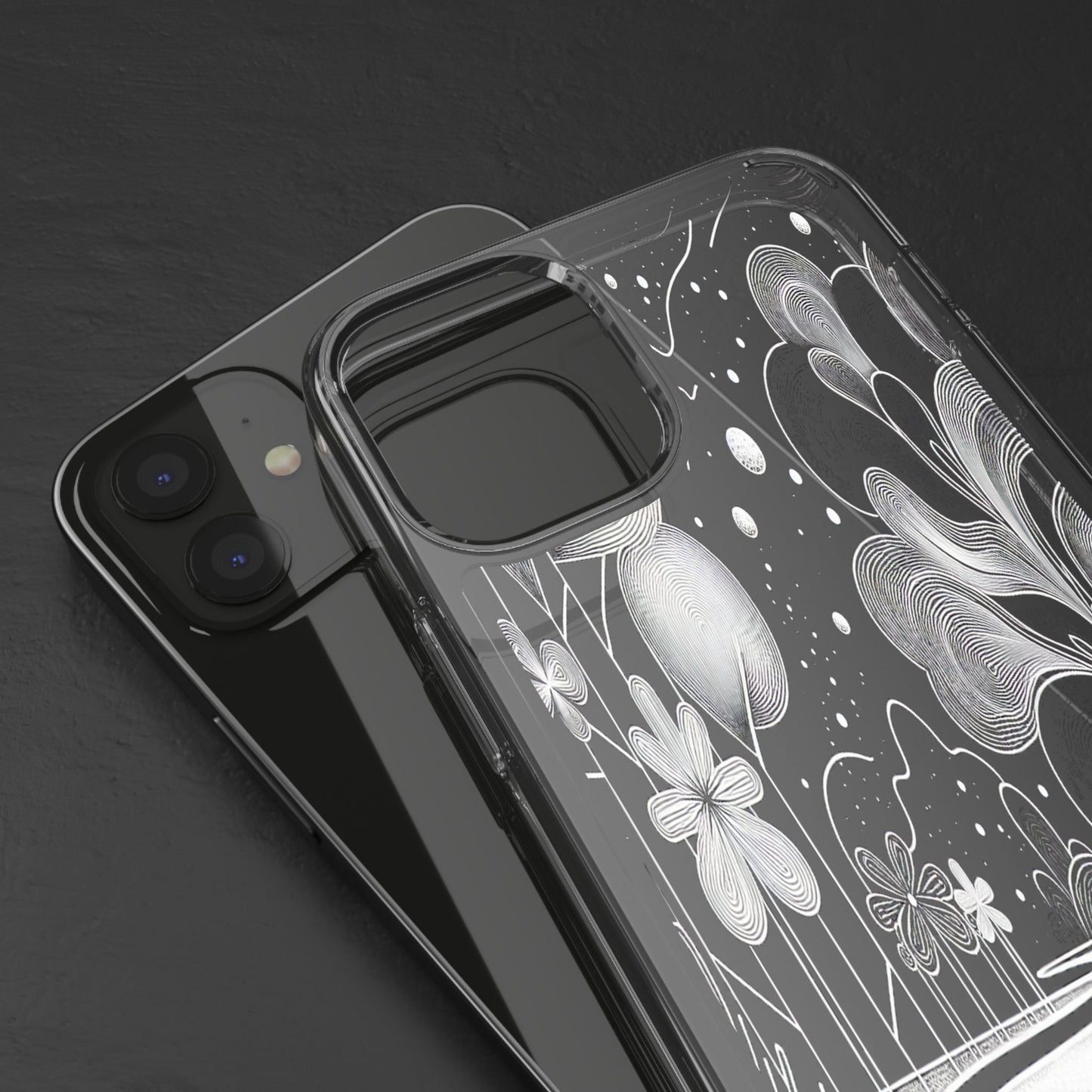 Transparent Pathway to Imagination Iphone Case Compatible With Iphone 16 15 14 - Clear Phone Cover