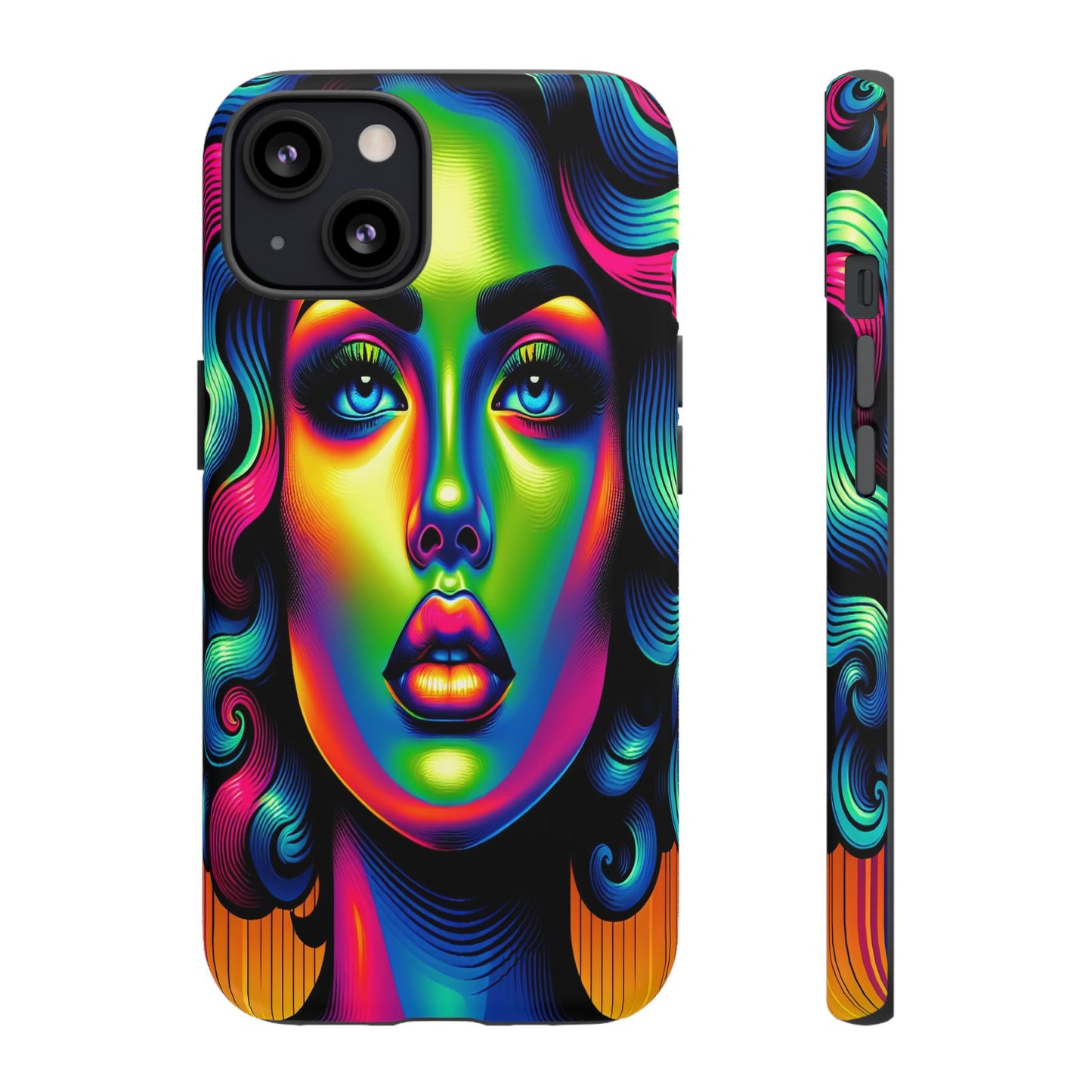 Custom Protective Spectrum Radiance Iphone Case Compatible With Iphone 16 15 14 - Phone Cover