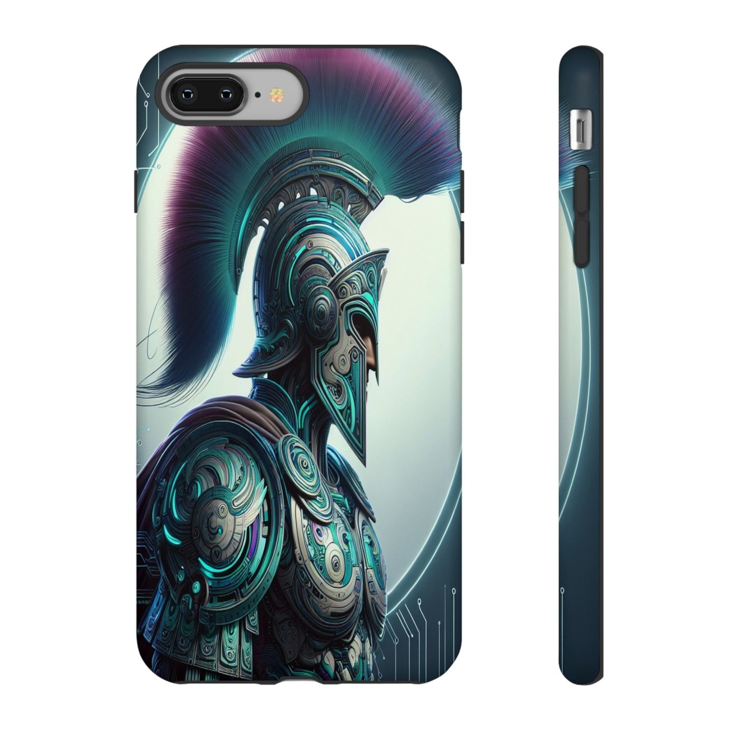 Custom ProtectiveGuardian of the Digital RealmIphone Case Compatible With Iphone 16 15 14 - Phone Cover