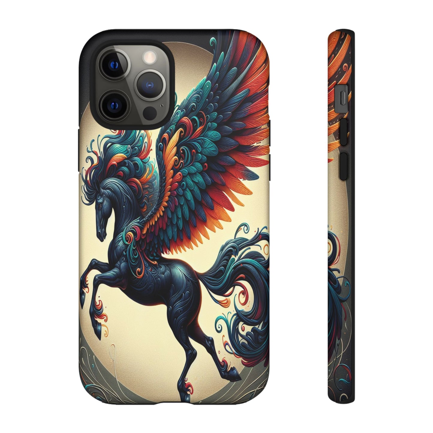 Winged Fantasy in Motion - Phone Case