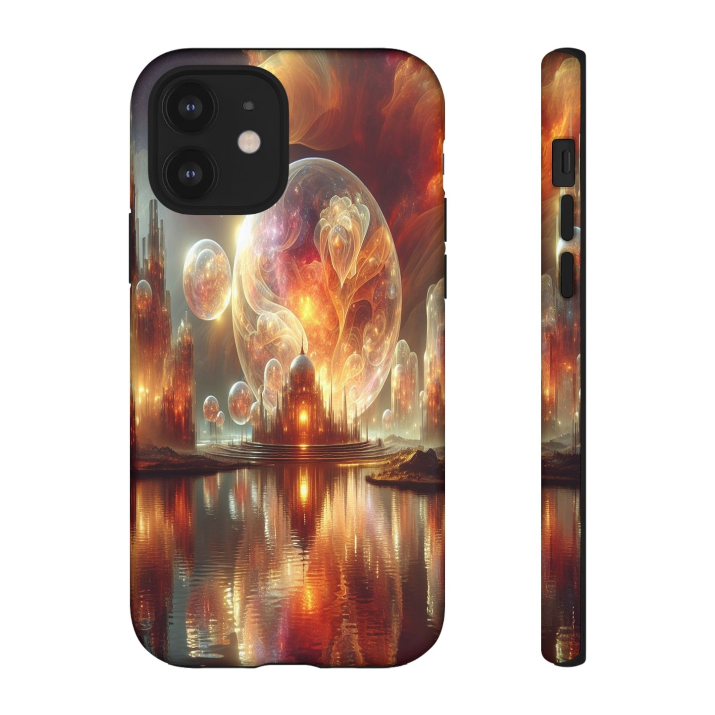 Protective Celestial Dreamscape Iphone Case Compatible With Iphone 16 15 14 - Phone Cover