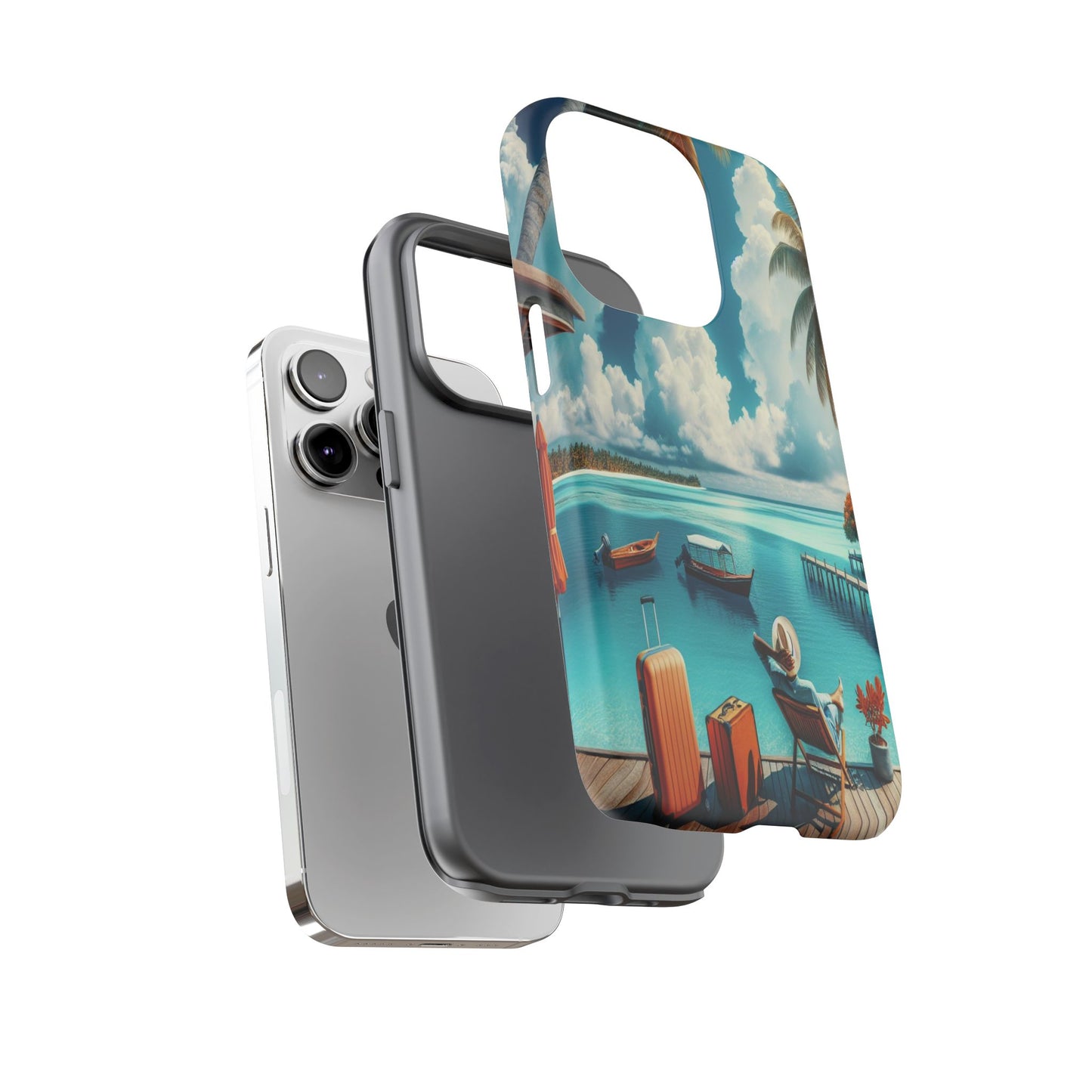 Island Escape Oasis - Phone Case