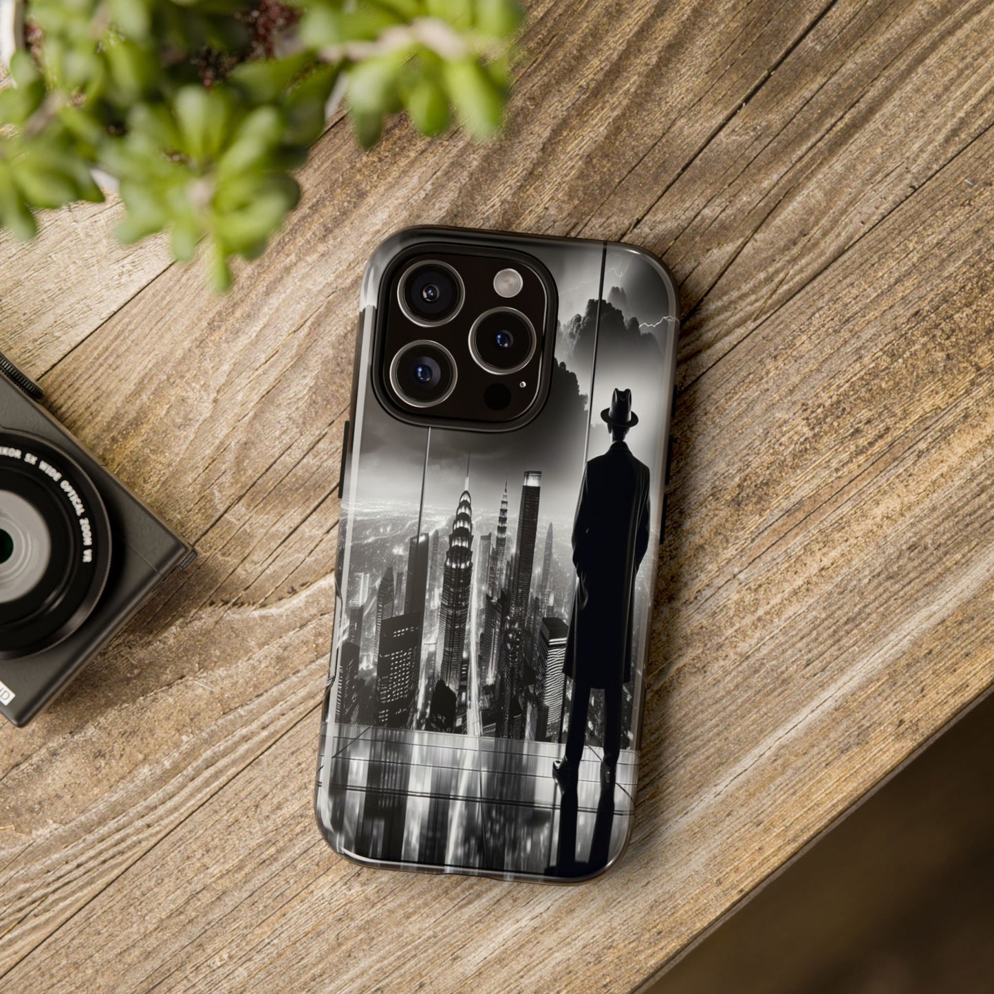 City from the Shadows - Phone Case