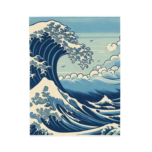 Ocean's Embrace- Plush Blanket