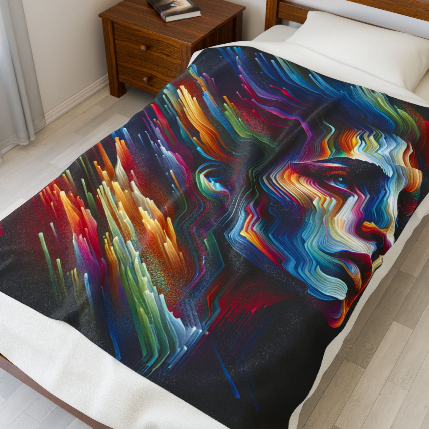 Chromatic Odyssey - Plush Blanket