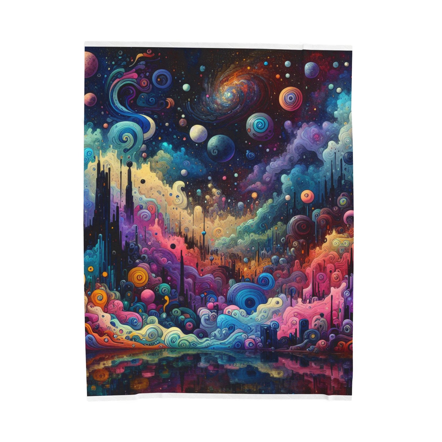 Interstellar Imagination- Plush Blanket