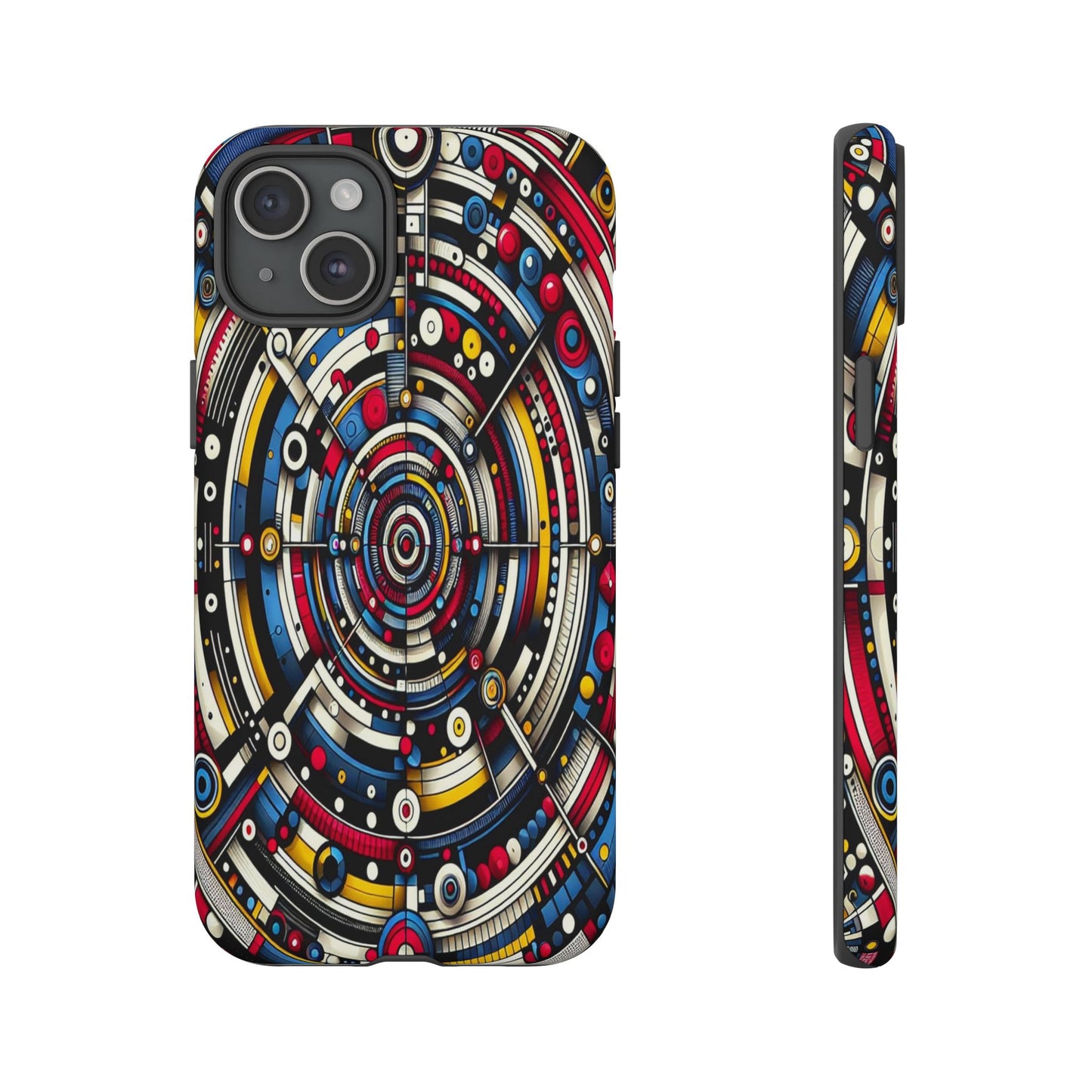 Kaleidoscope of Geometry and Color - Phone Case