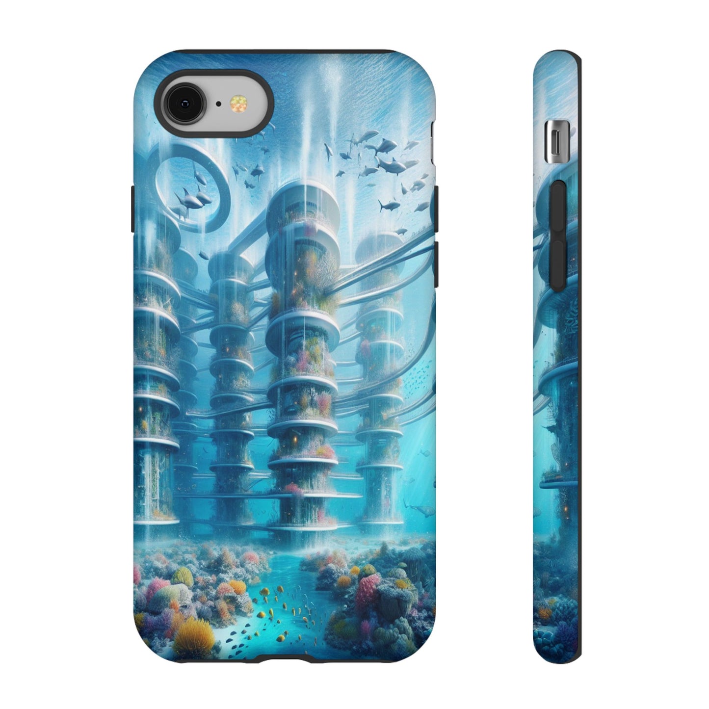 Custom ProtectiveUnderwater Oasis OdysseyIphone Case Compatible With Iphone 16 15 14 - Phone Cover