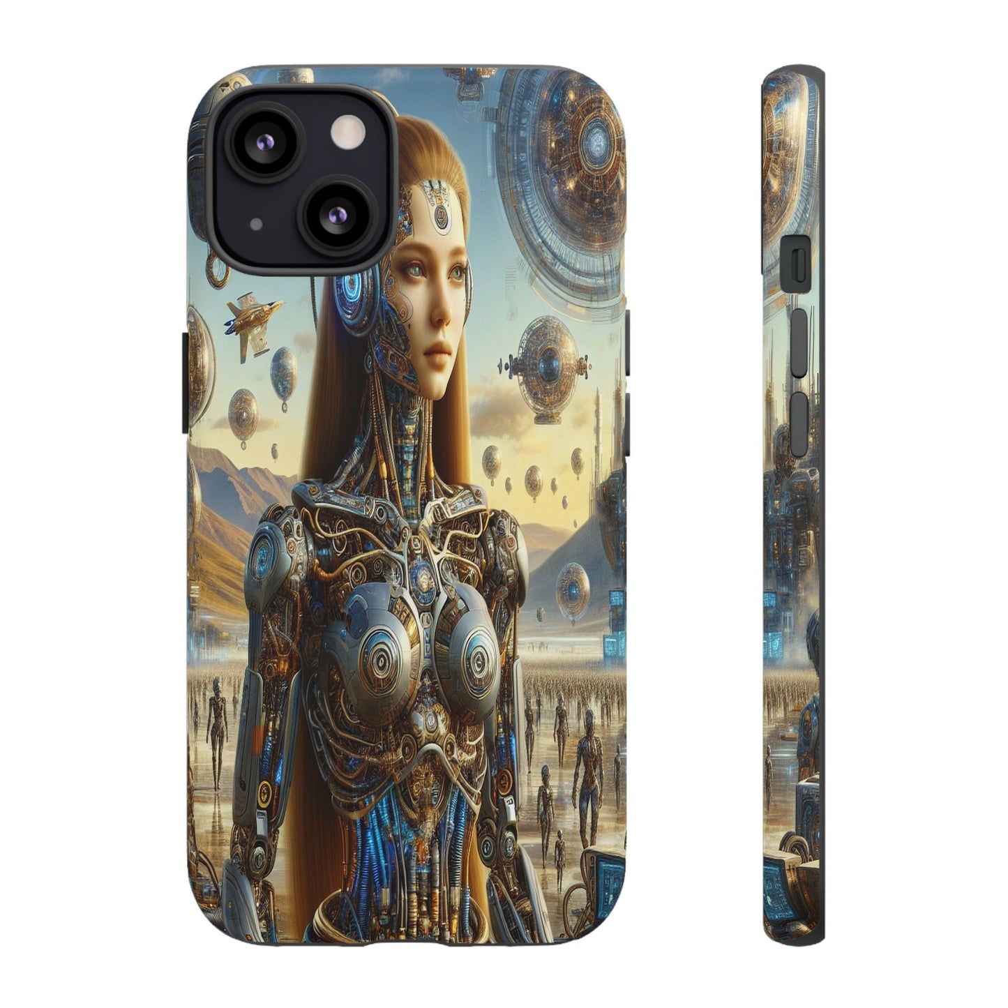 Futuristic Realm of Technology - Phone Case