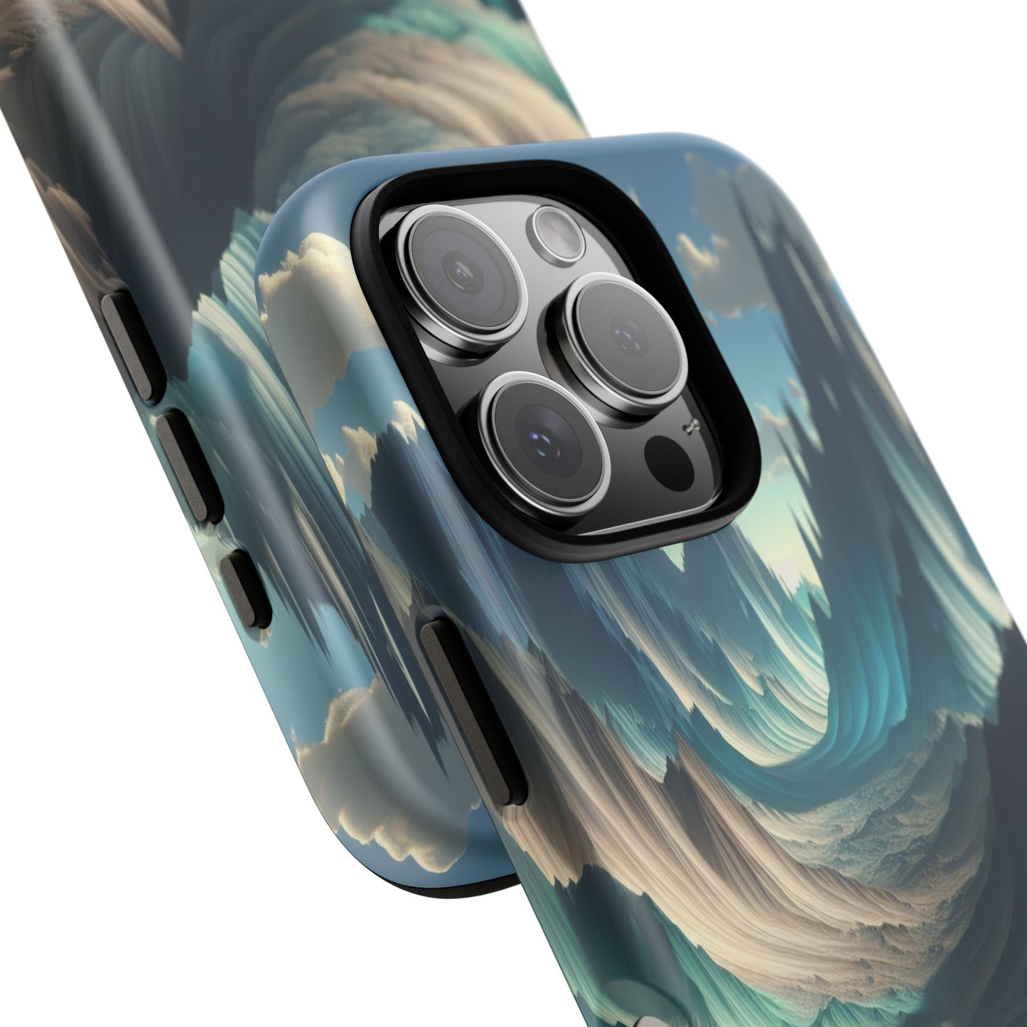 Whispering Peaks of Imagination - Phone Case