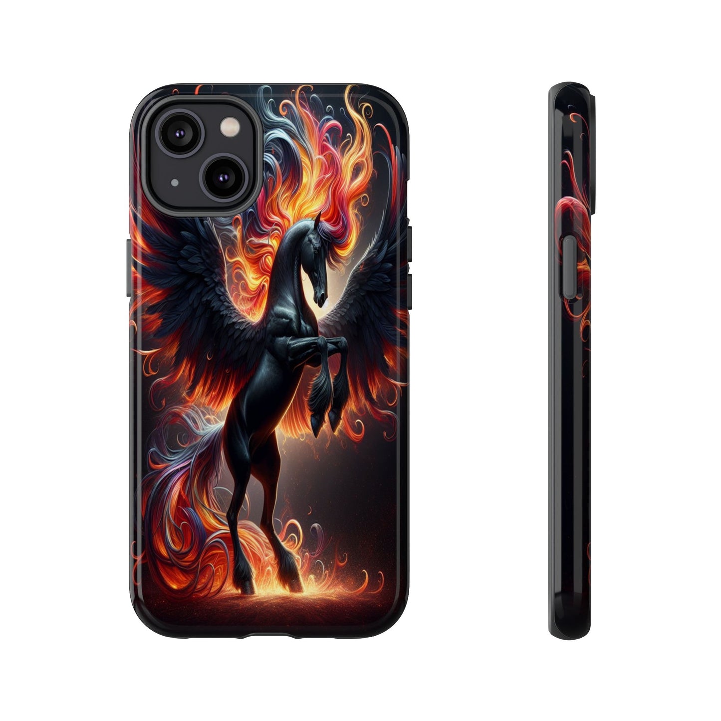 Custom ProtectiveWings of Fire and GraceIphone Case Compatible With Iphone 16 15 14 - Phone Cover