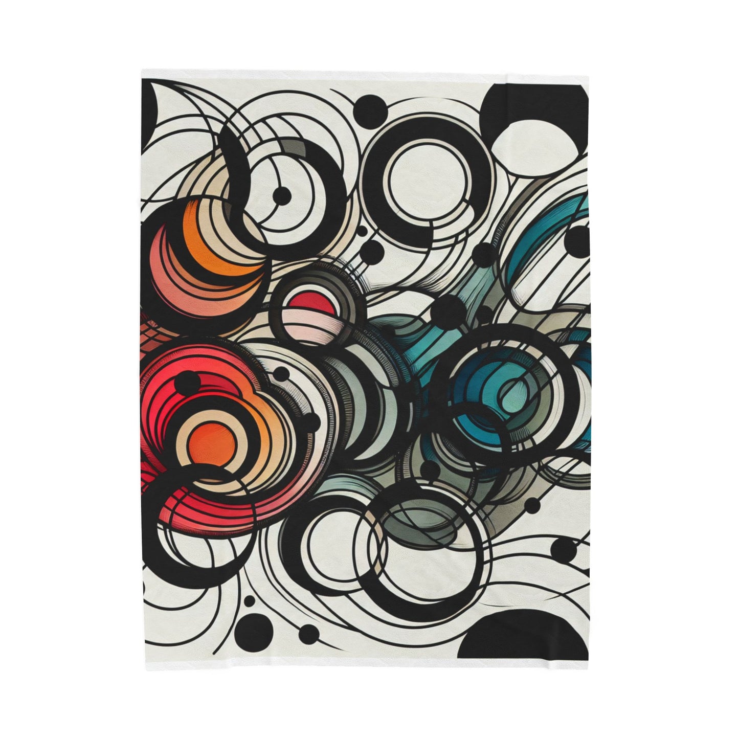 Celestial Whirlwinds - Plush Blanket