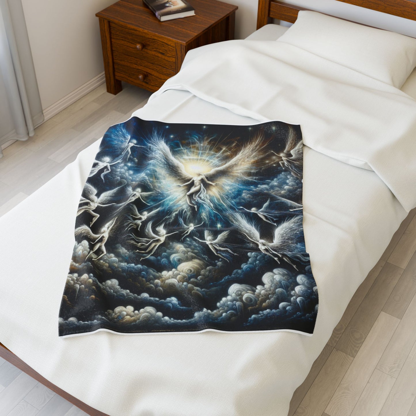 Cosmic Ascension - Plush Blanket