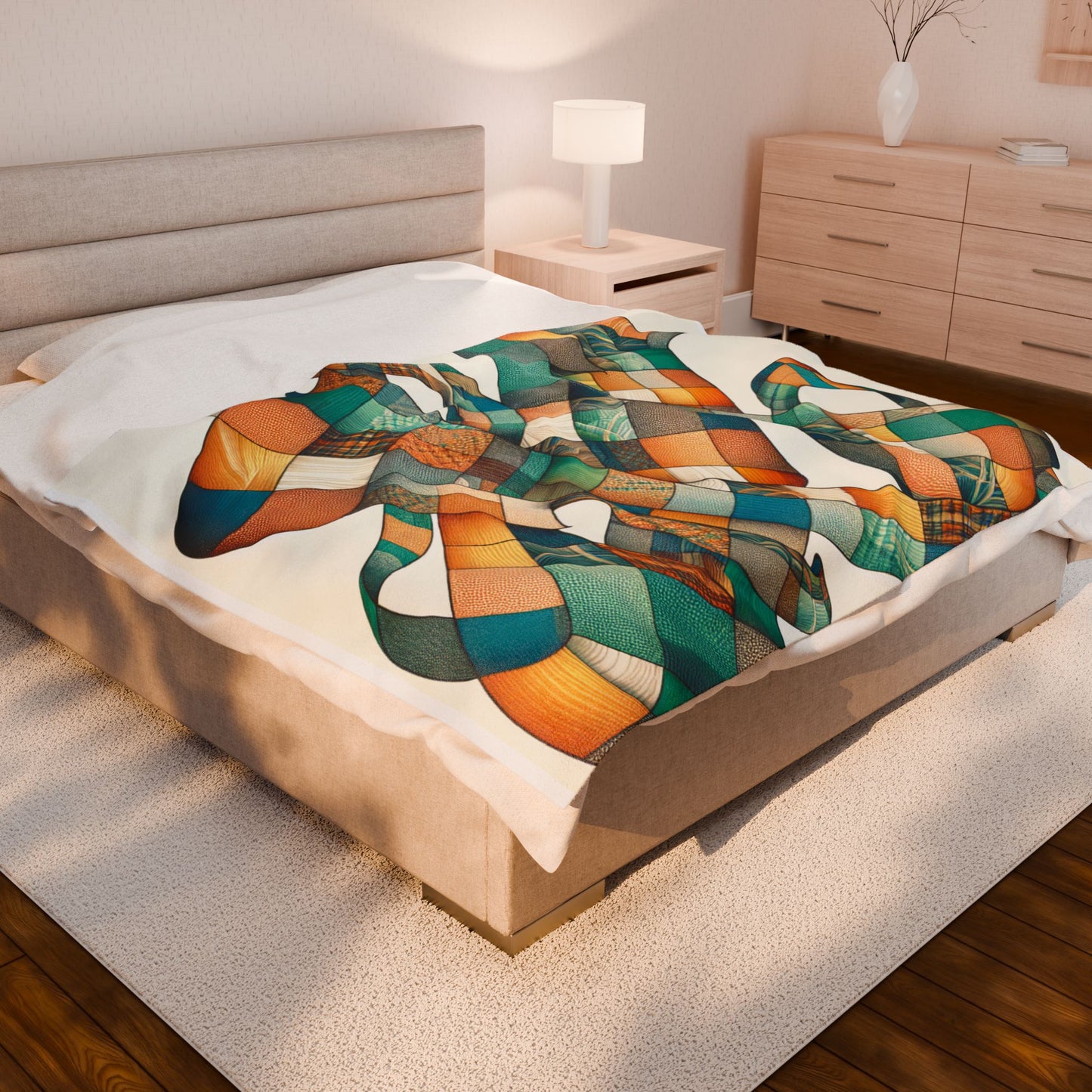 Ribbon Tapestry Dance - Plush Blanket