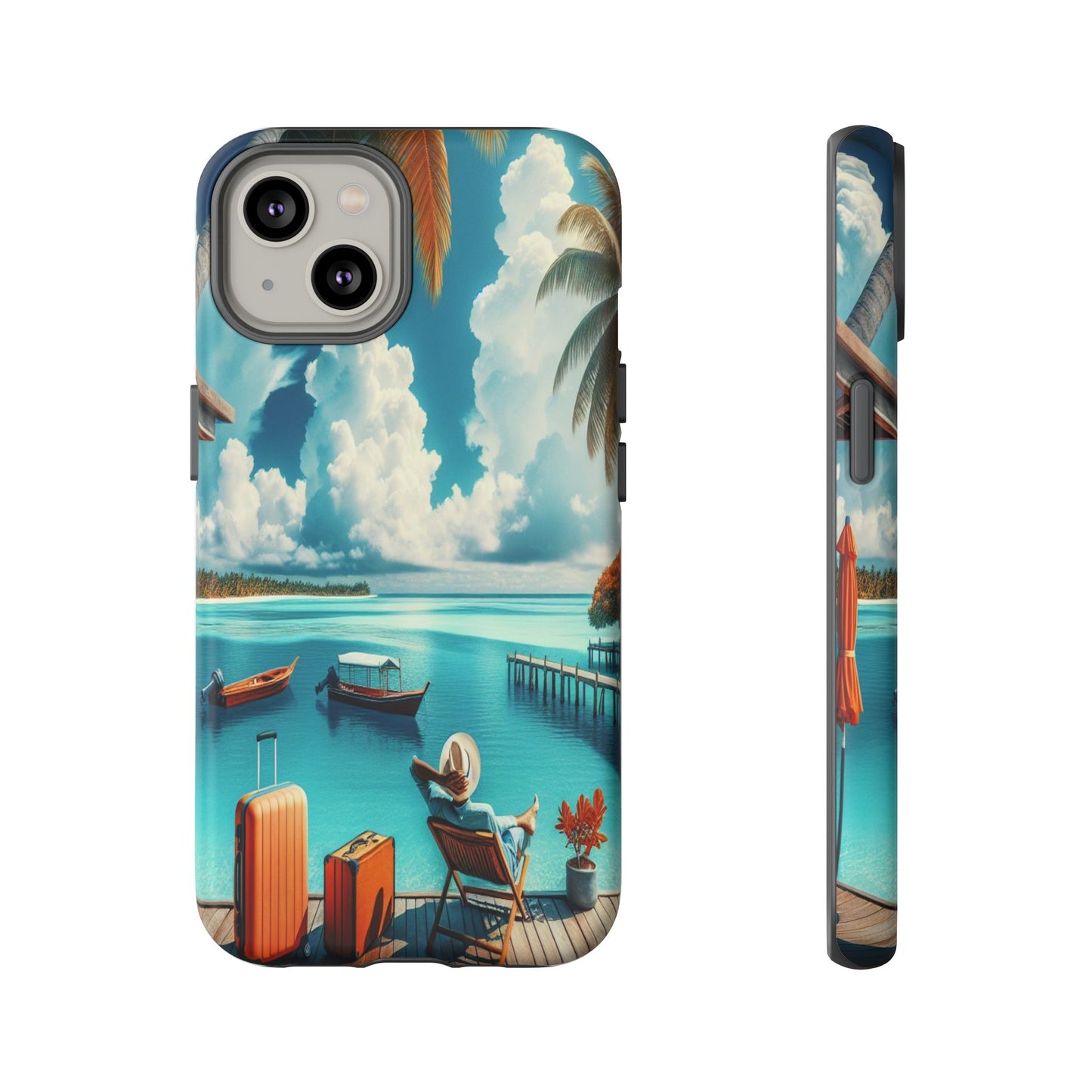 Island Escape Oasis - Phone Case