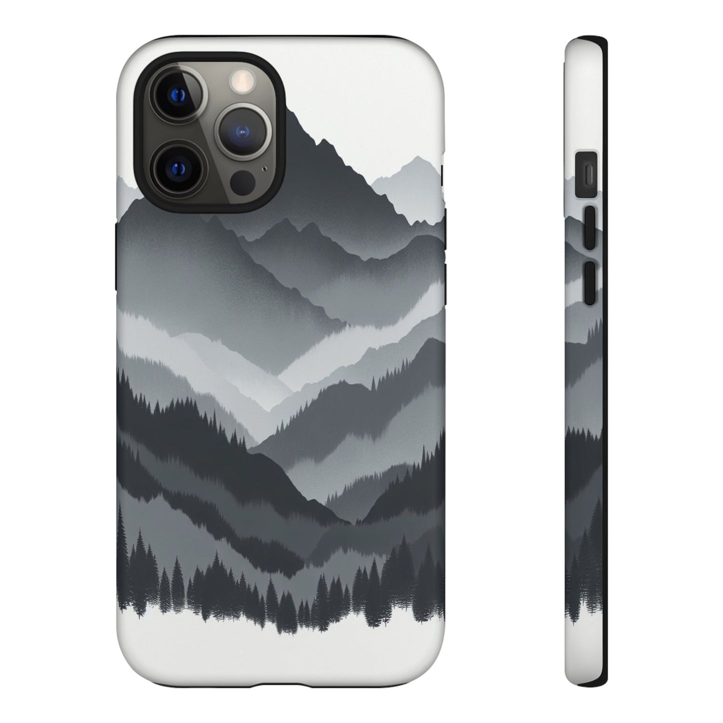 Layers of Misty Peaks - Phone Case
