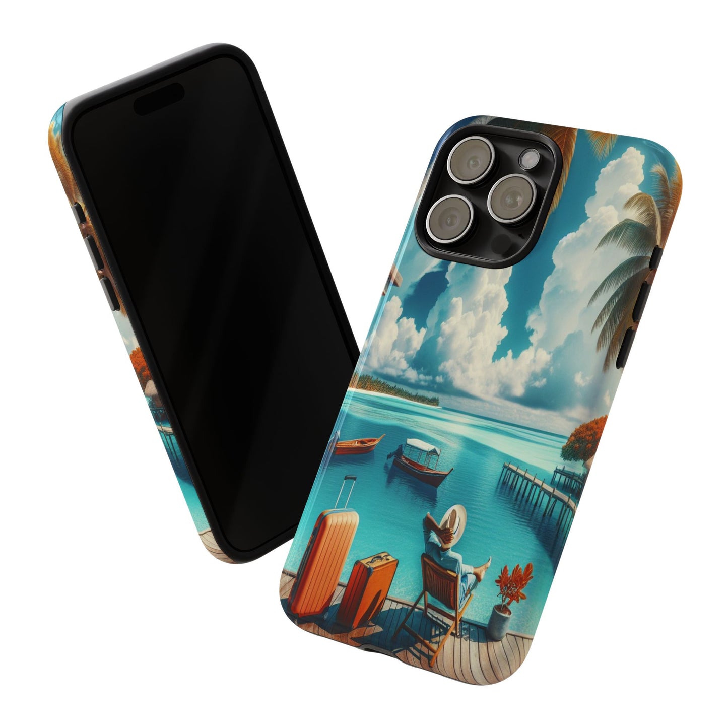 Island Escape Oasis - Phone Case