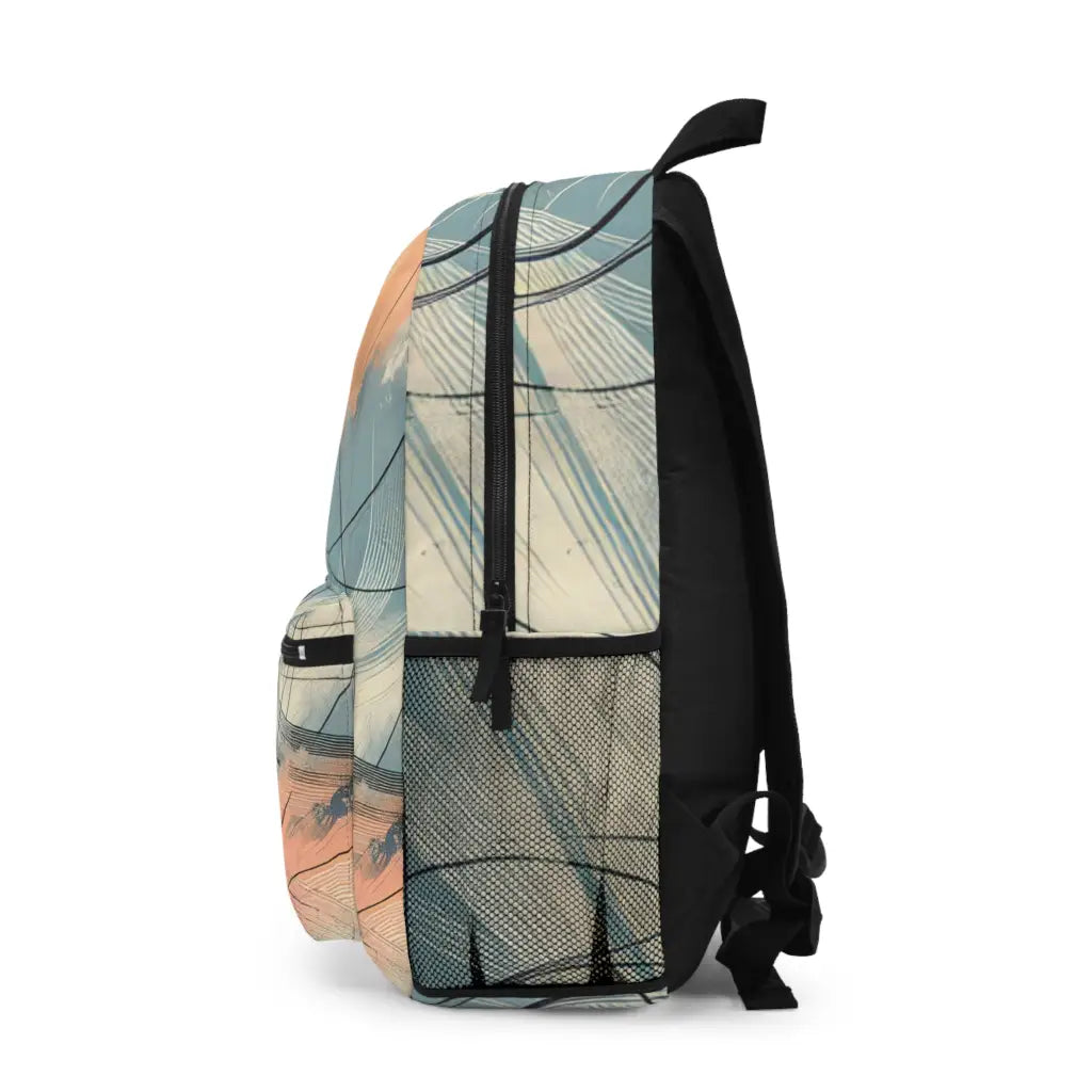 A Dance of Colors and Lines Backpack One size Bags
