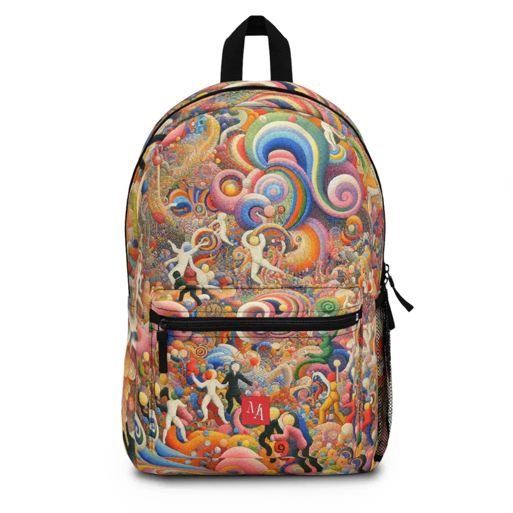 A Dance Through Vivid Dreams Backpack One size Bags