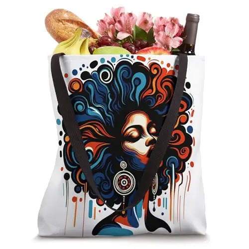 A Vibrant Expression of Beauty Tote Bag Apparel