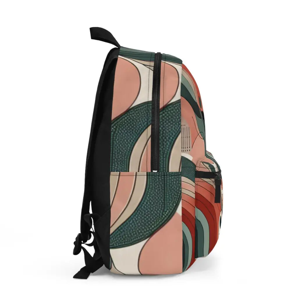 Abstract Contours and Hues - Backpack - One size - Bags