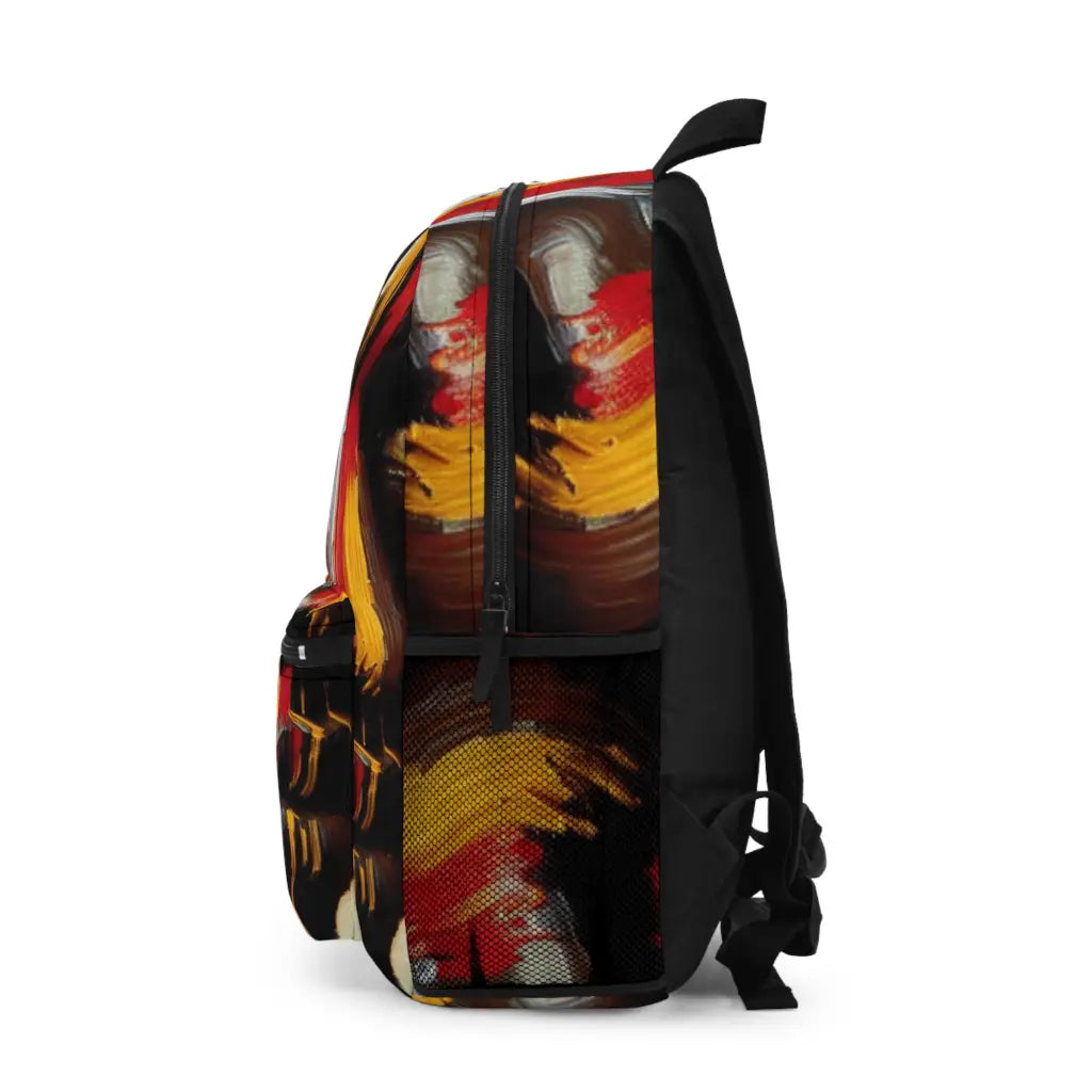 Abstract Gaze Through Time - Backpack - One size - Bags