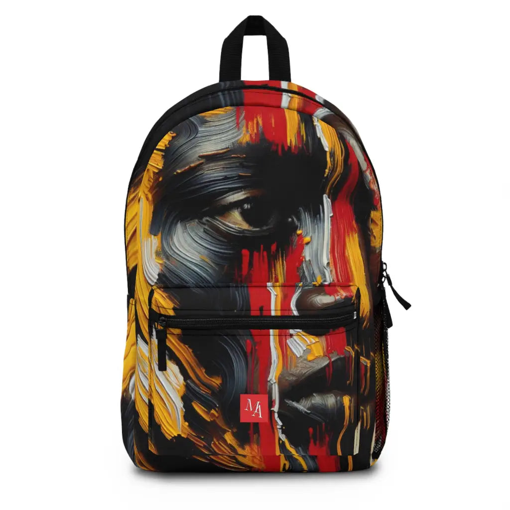 Abstract Gaze Through Time - Backpack - One size - Bags