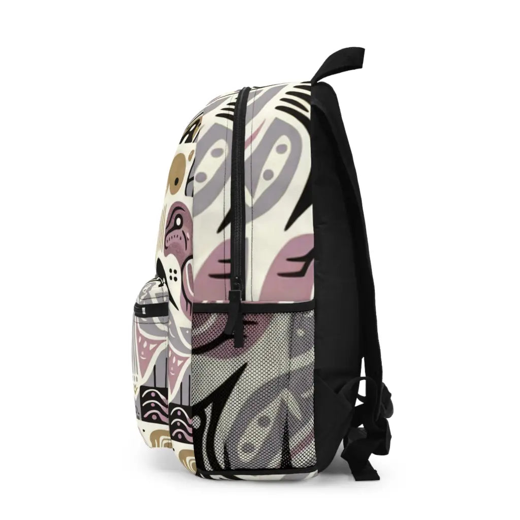 Abstract Geometric Landscape - Backpack - One size - Bags