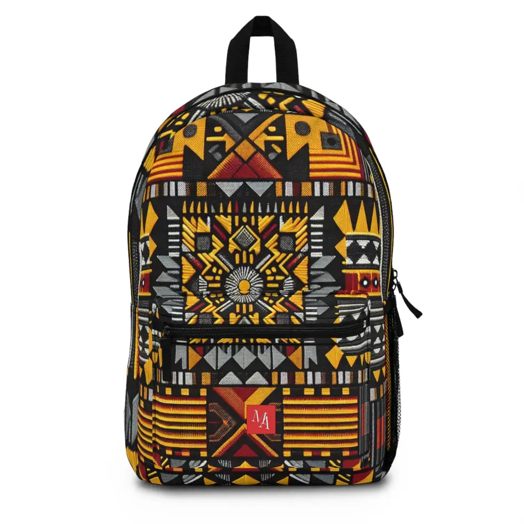 Abstract Geometric Spectrum - Backpack - One size - Bags