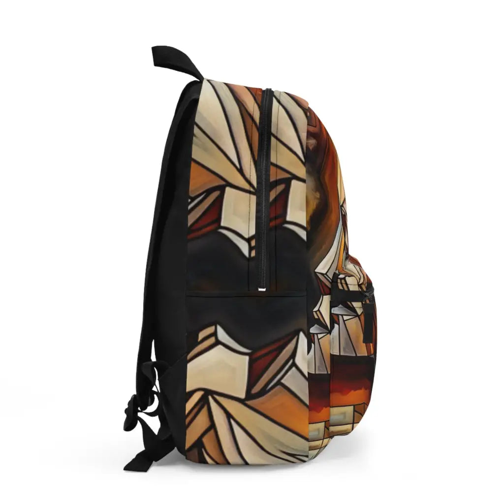 Abstract Geometry in Motion Backpack One size Bags