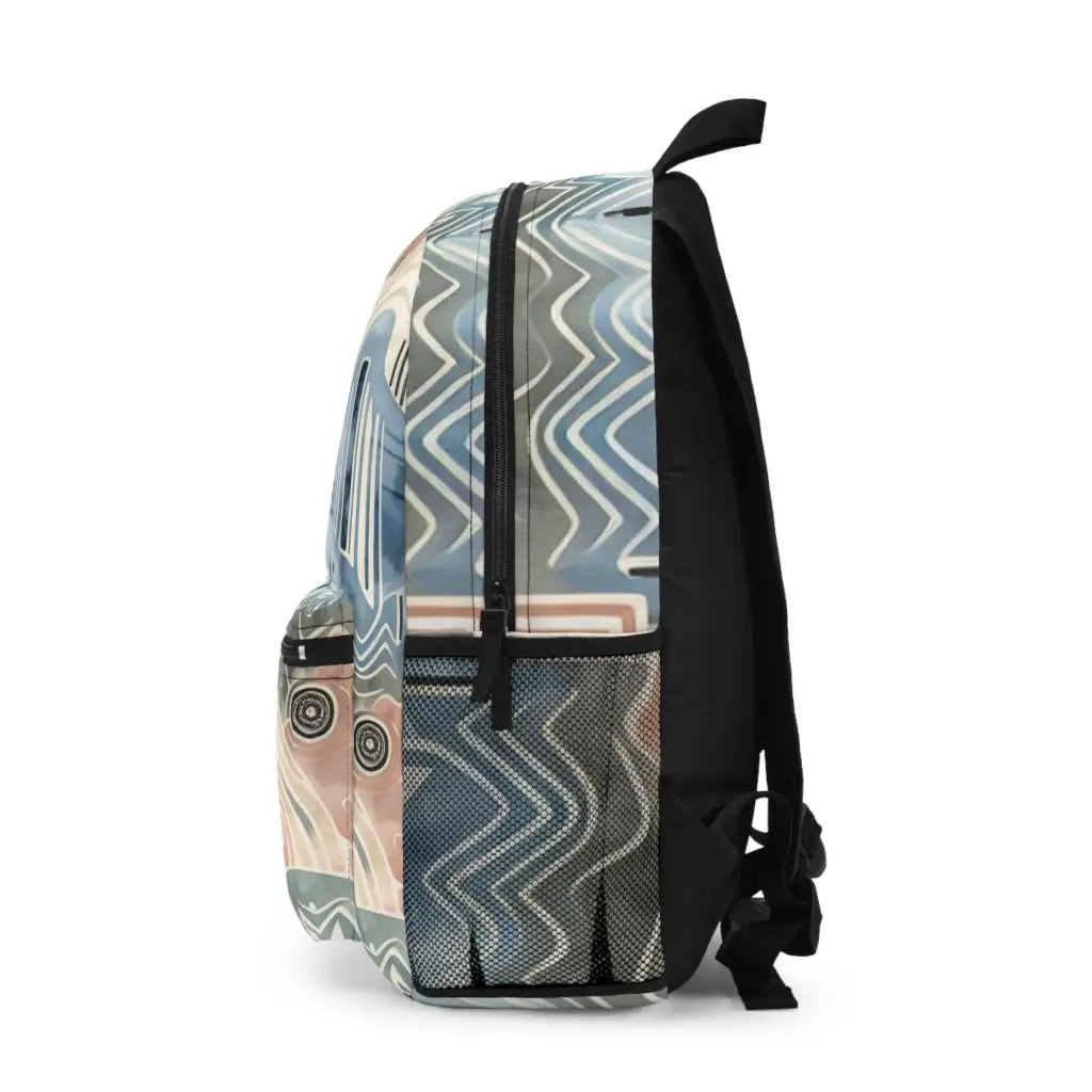 Abstract Rhythms of Nature - Backpack - One size - Bags