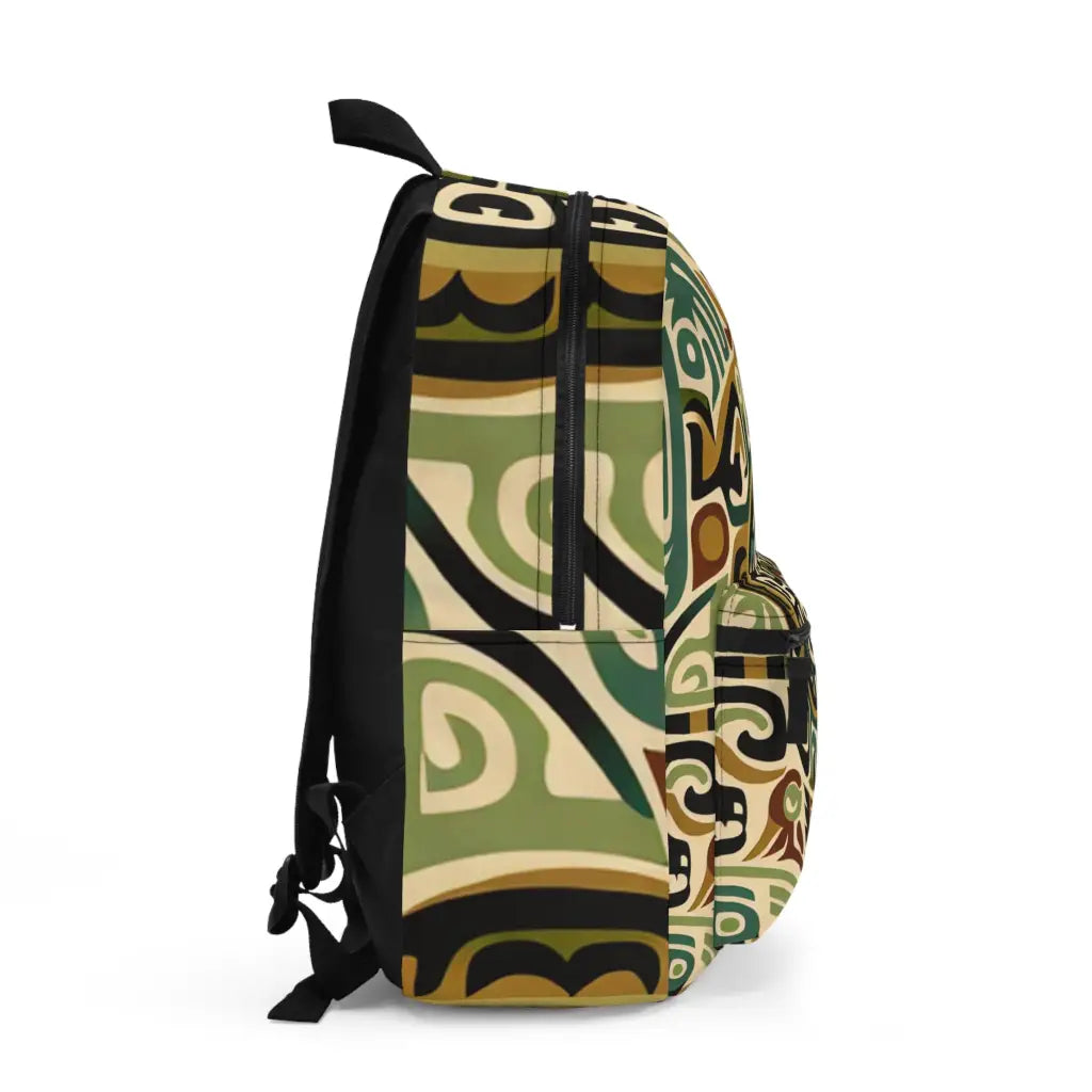 Abstract Tribal Motif - Backpack - One size - Bags