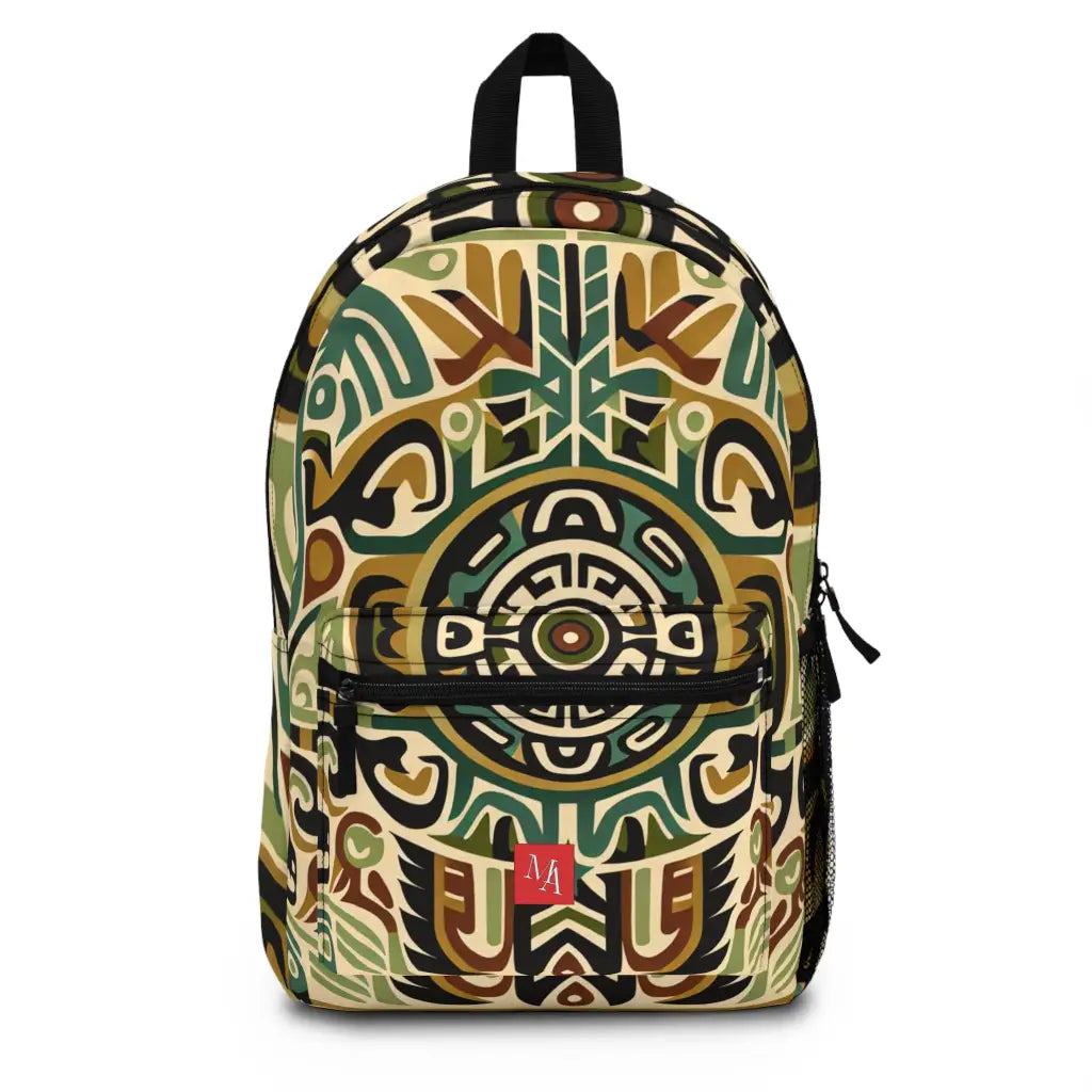 Abstract Tribal Motif - Backpack - One size - Bags