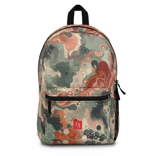 Abstract Whirls and Swirls - Backpack - One size - Bags