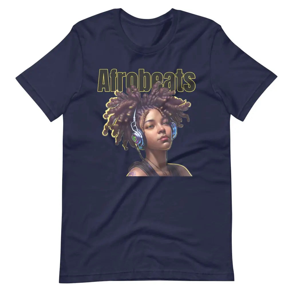 Afrobeats Unisex t-shirt - Navy / S