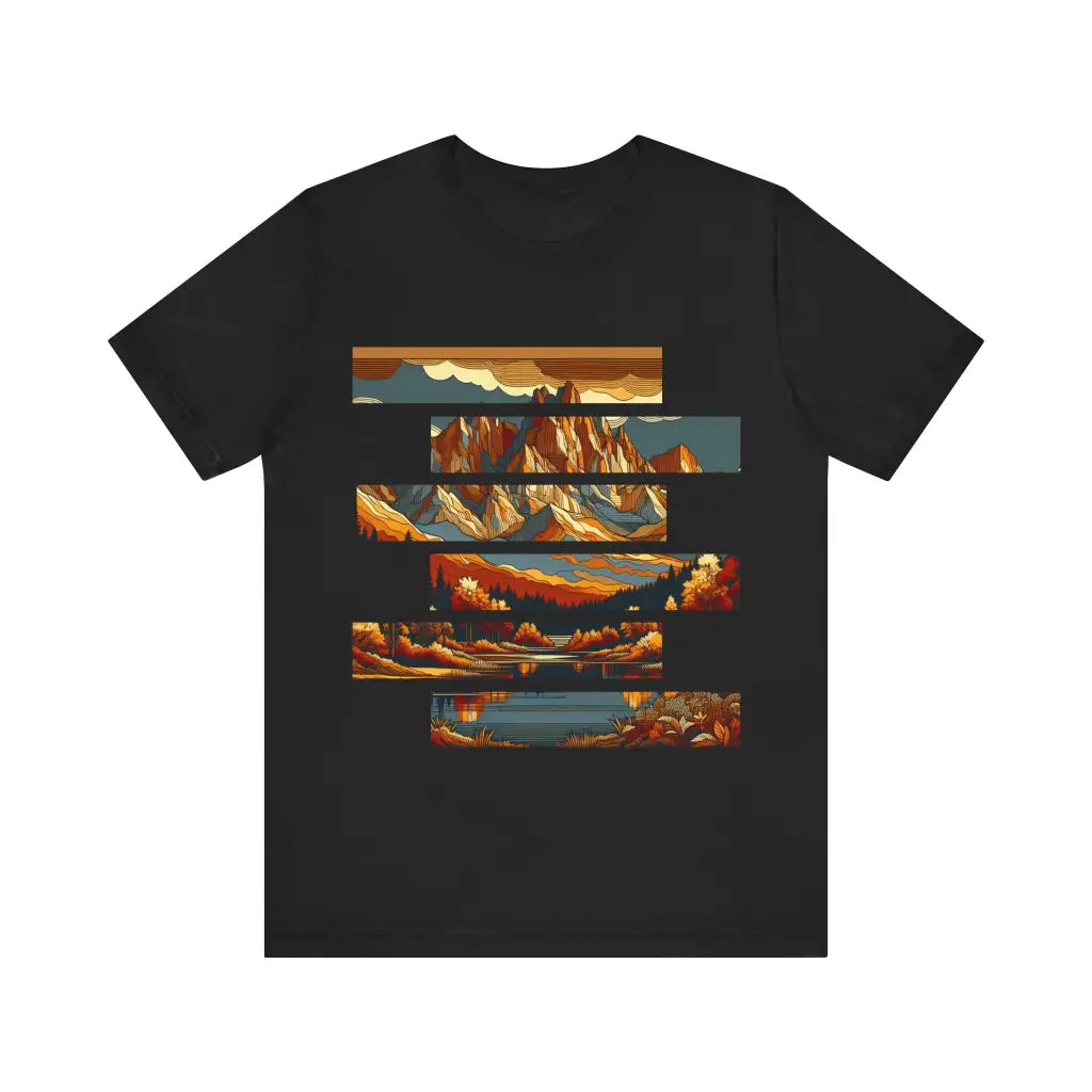 Alpine Majesty at Daybreak - Jersey Short Sleeve Tee