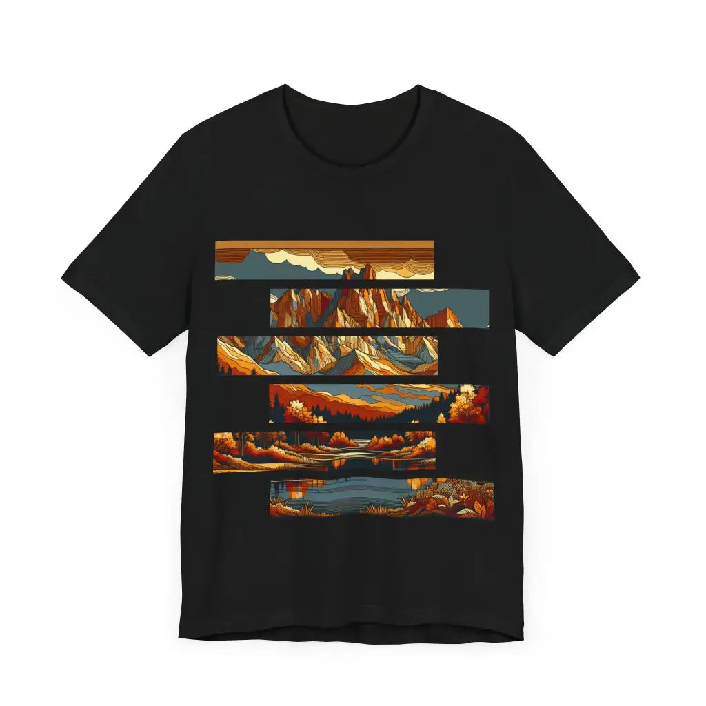 Alpine Majesty at Daybreak - Jersey Short Sleeve Tee