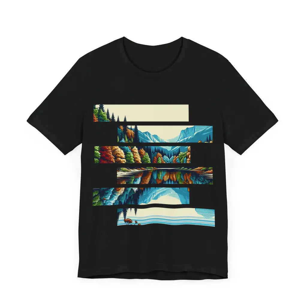 Alpine Reflection - Jersey Short Sleeve Tee - T-Shirt