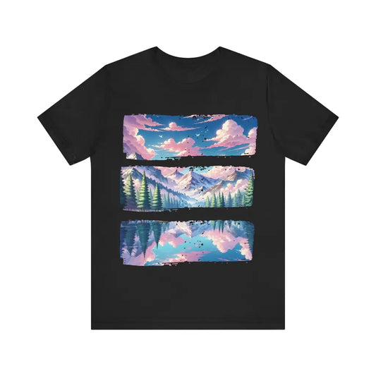 Alpine Serenity at Daybreak - Jersey Short Sleeve Tee