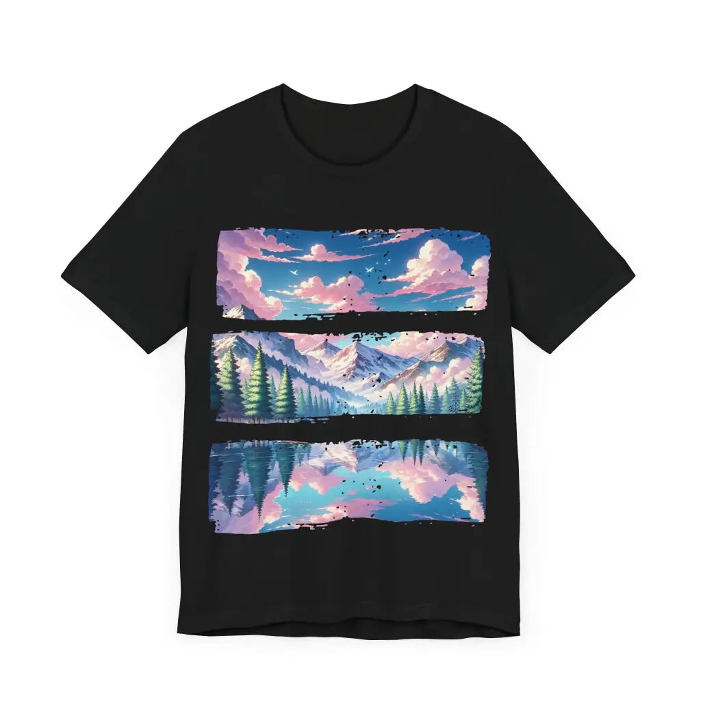 Alpine Serenity at Daybreak - Jersey Short Sleeve Tee