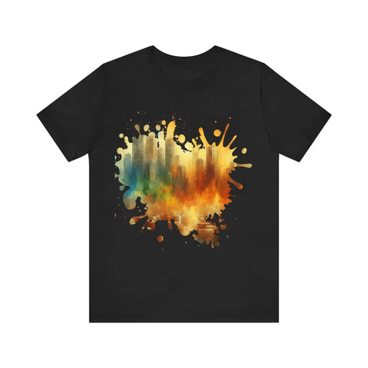 Amber Metamorphosis - Jersey Short Sleeve Tee - Black / S