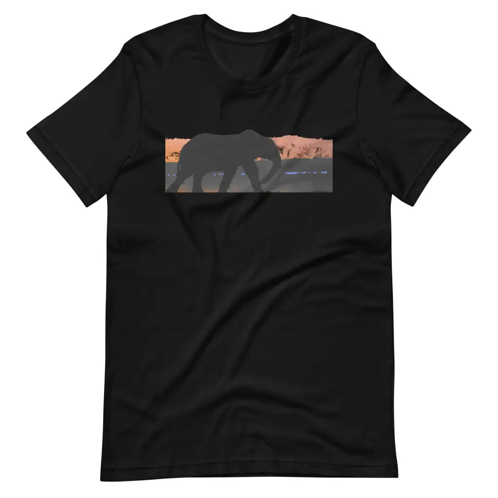 An Elephant’s Journey t-shirt - Black / S - T-Shirt