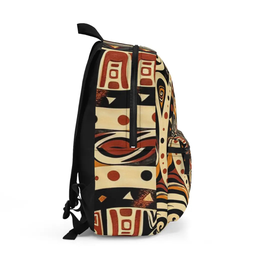 Ancient Spirals and Tribal Motifs - Backpack - One size