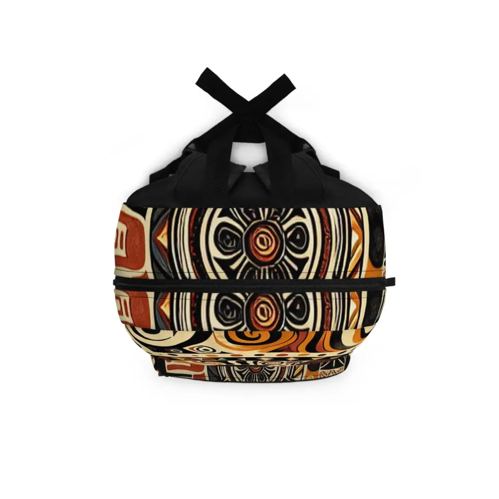 Ancient Spirals and Tribal Motifs - Backpack - One size