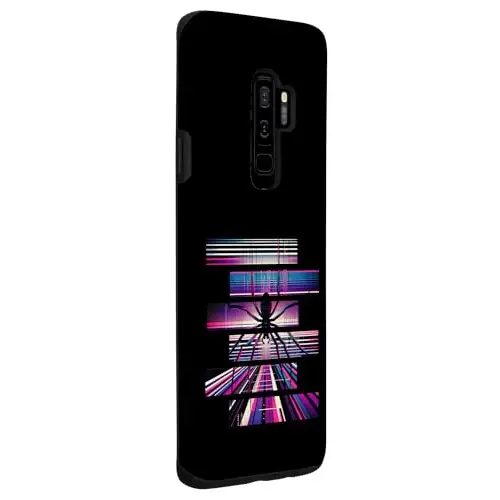 Arachnid Aura: Spider on a Radiant Digital Web Case